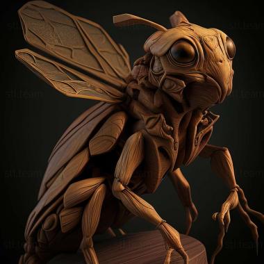 3D model Rugopimpla fallax (STL)